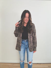 Laura Flannel Khaki