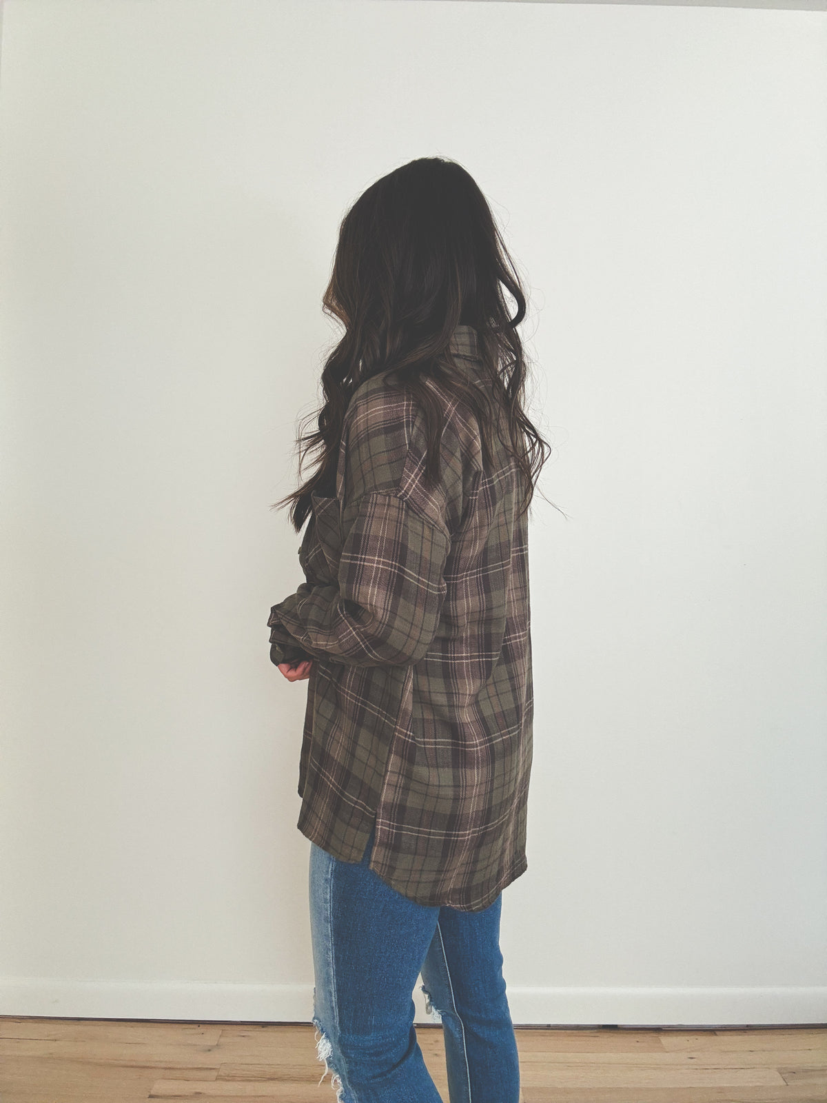 Laura Flannel Khaki