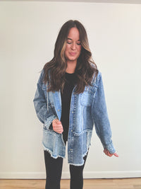 Cecilia Denim Shacket