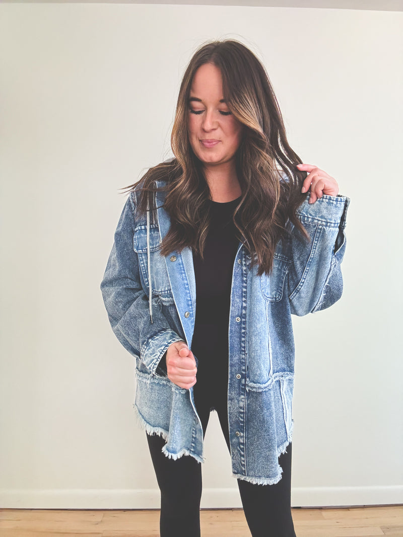 Cecilia Denim Shacket