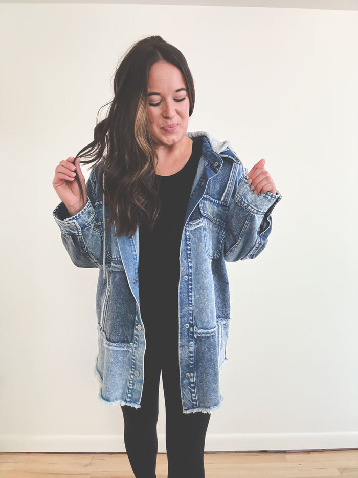 Cecilia Denim Shacket