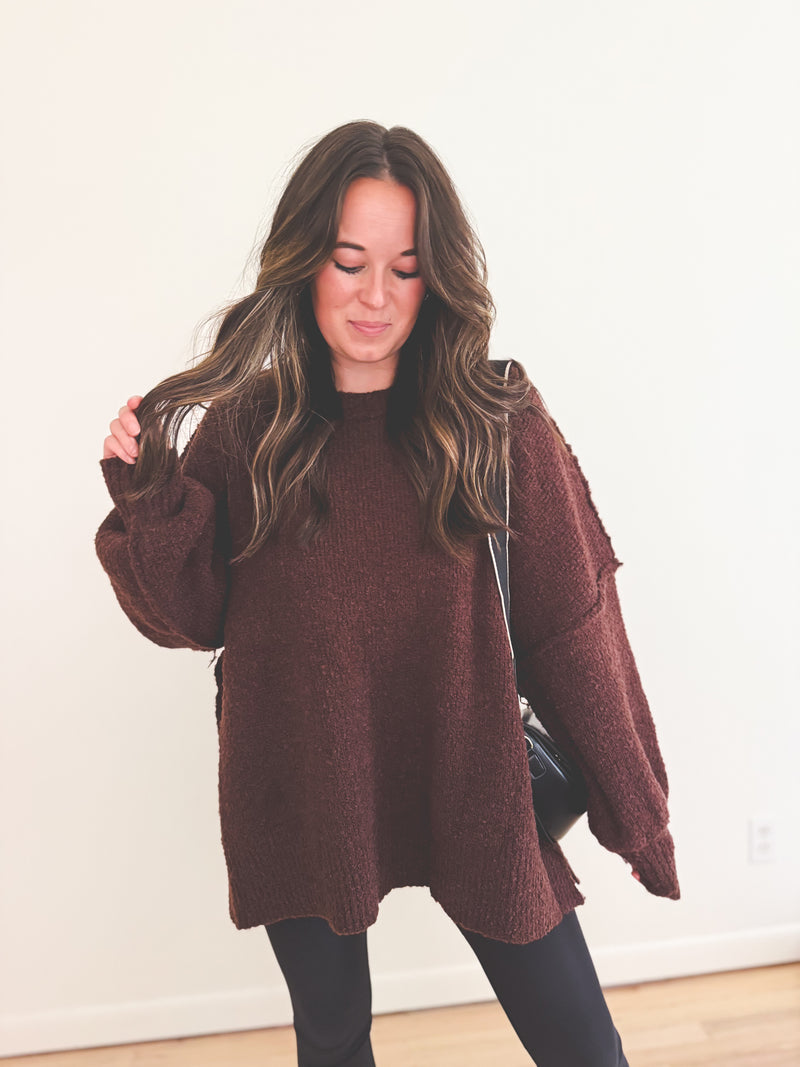 Everlee Sweater Brown