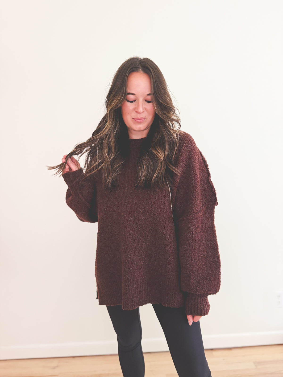 Everlee Sweater Brown