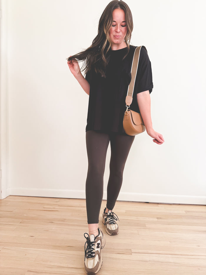 Haddie Top Black