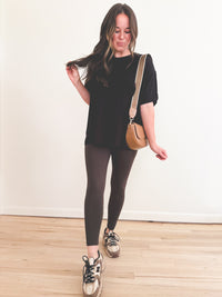 Haddie Top Black