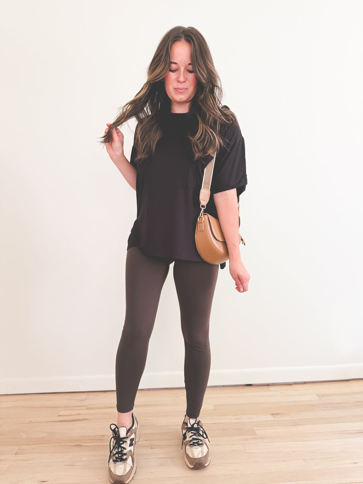 Haddie Top Black