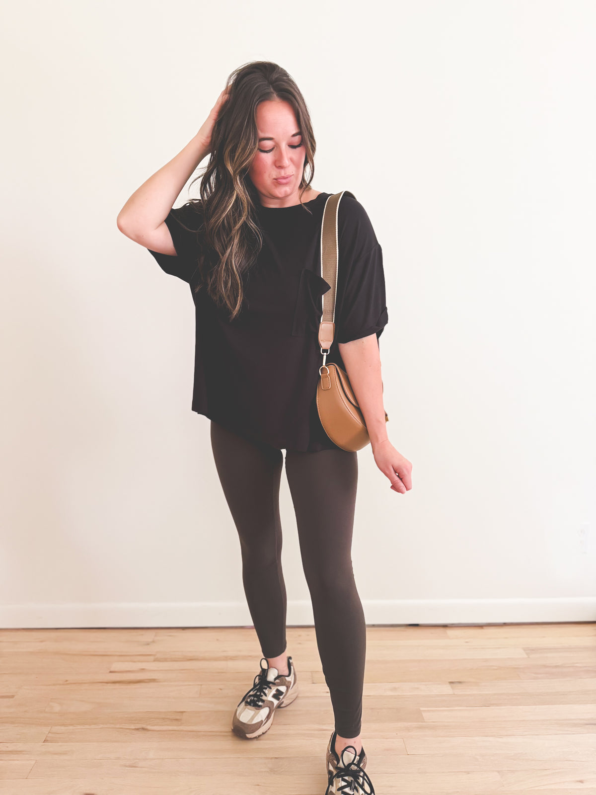 Haddie Top Black