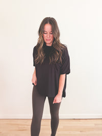Haddie Top Black