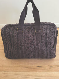 RESTOCK Cable Knit Duffel