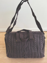 RESTOCK Cable Knit Duffel