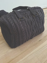 RESTOCK Cable Knit Duffel