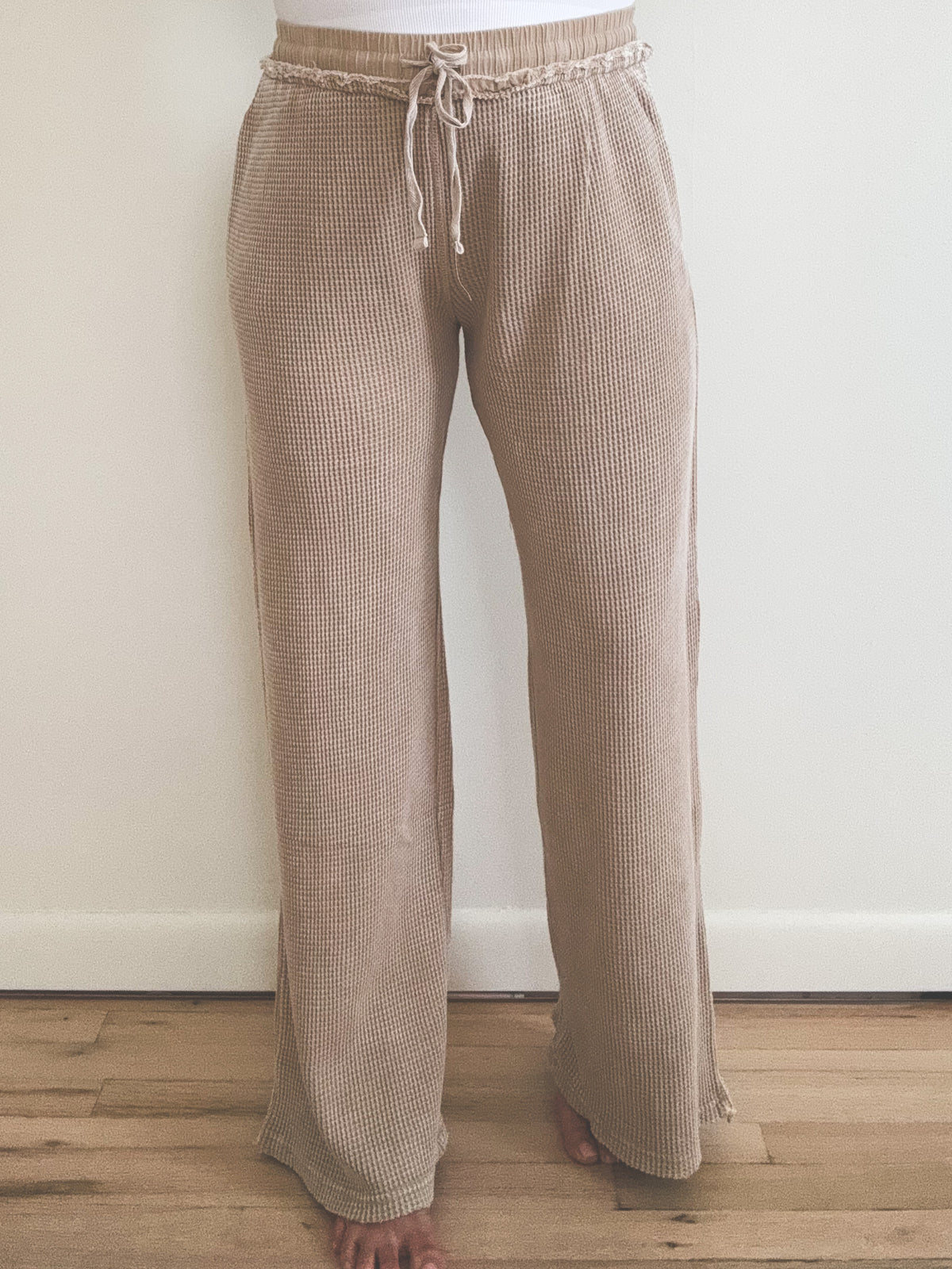 Mavy Henley Pants Taupe