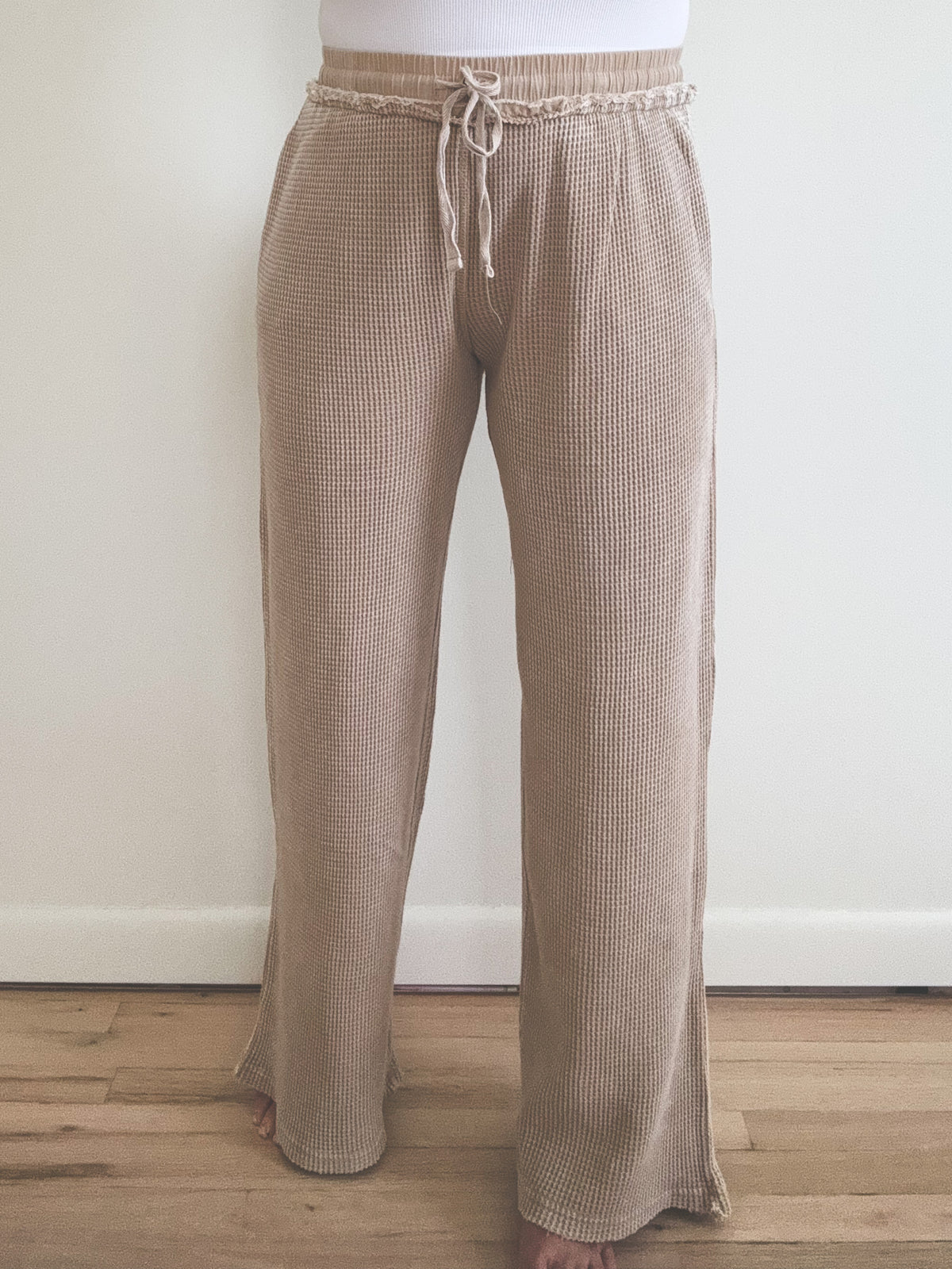 Mavy Henley Pants Taupe