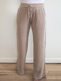 Mavy Henley Pants Taupe