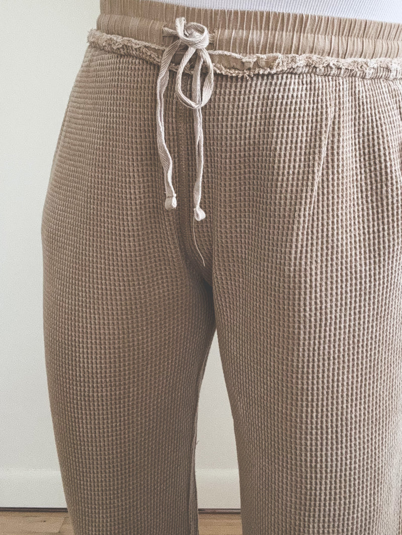 Mavy Henley Pants Taupe