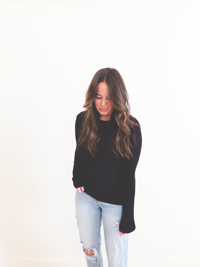 Molly Top Black