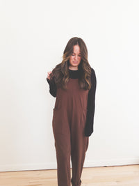 Olivia Jumpsuit Brown