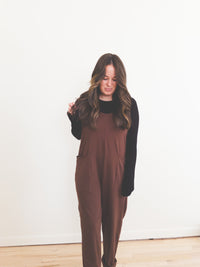 Olivia Jumpsuit Brown