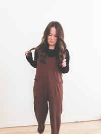 Olivia Jumpsuit Brown