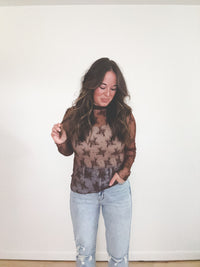 Lainey Mesh Top