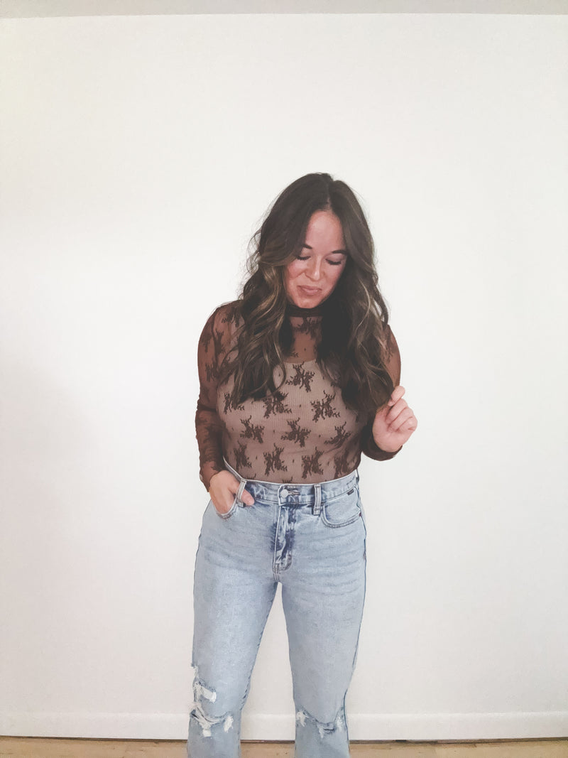 Lainey Mesh Top
