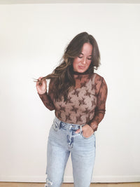 Lainey Mesh Top