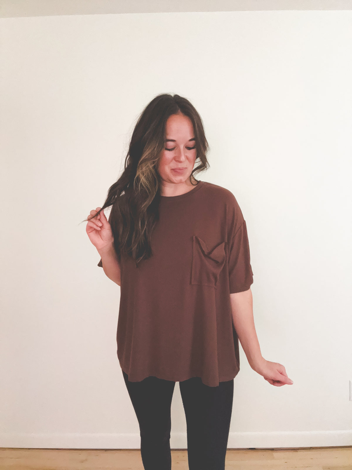 Haddie Top Brown