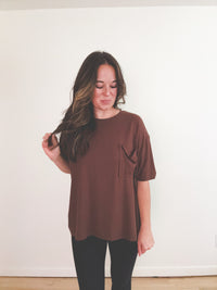Haddie Top Brown