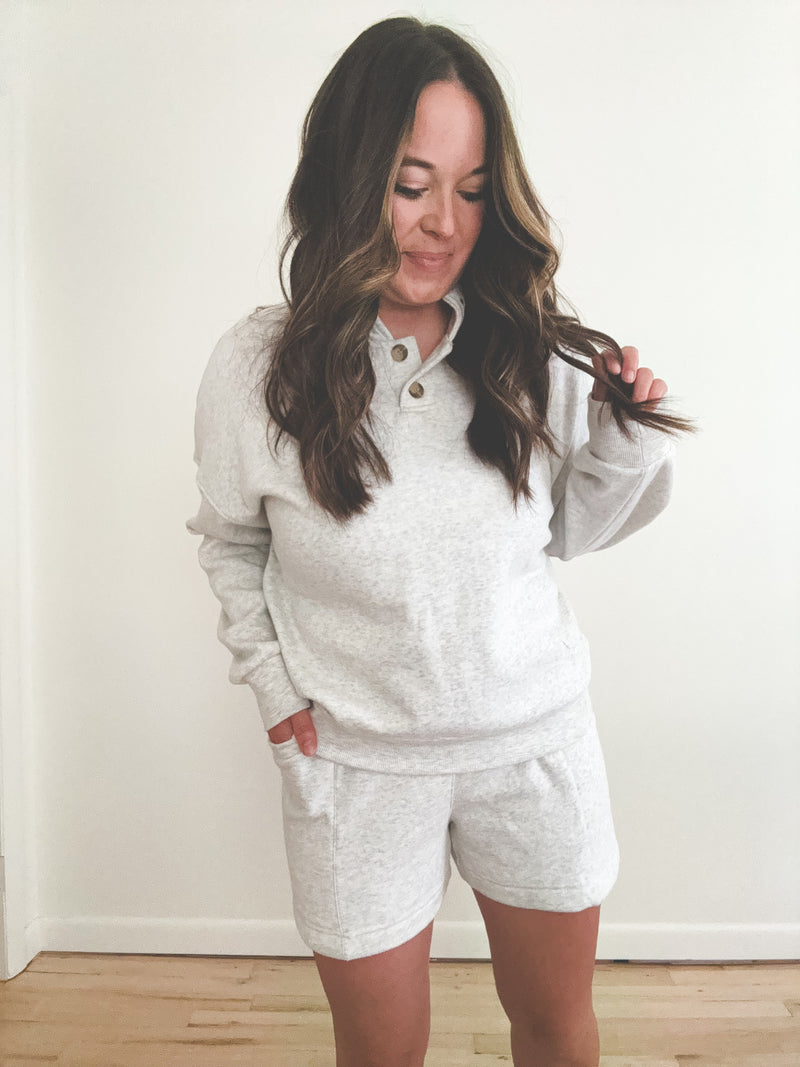 Coline Pullover & Shorts Set