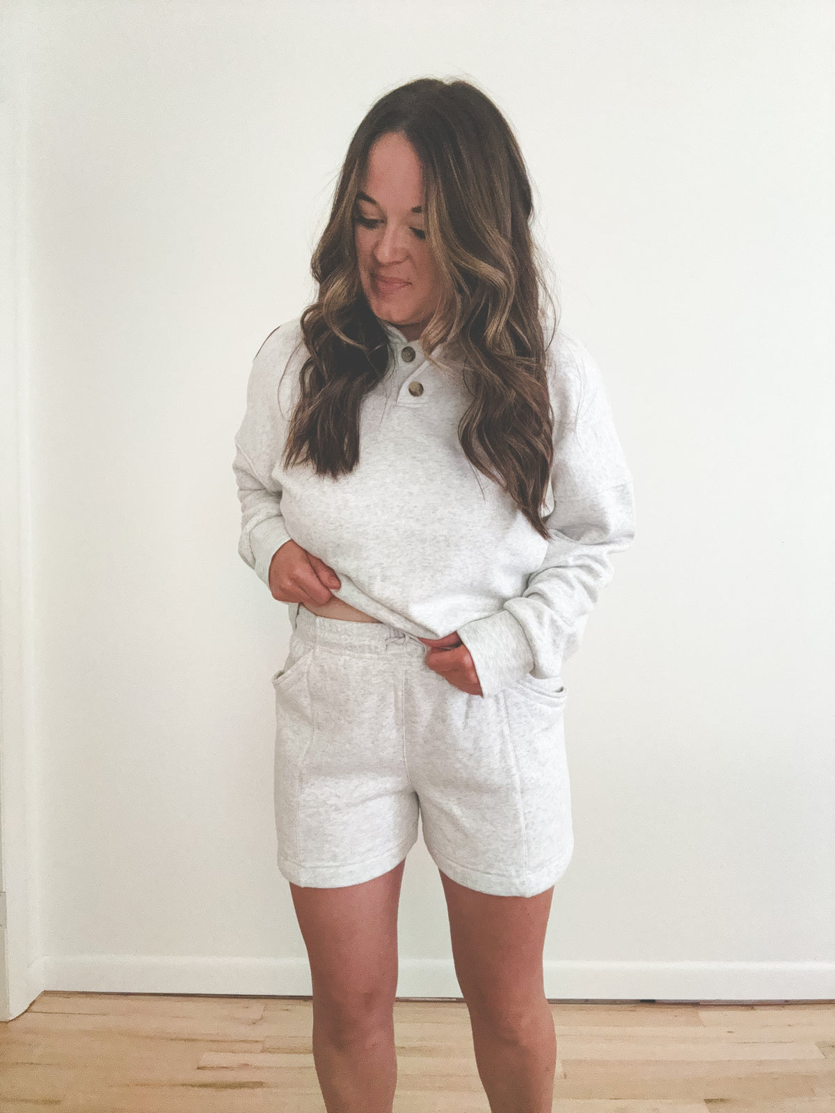 Coline Pullover & Shorts Set