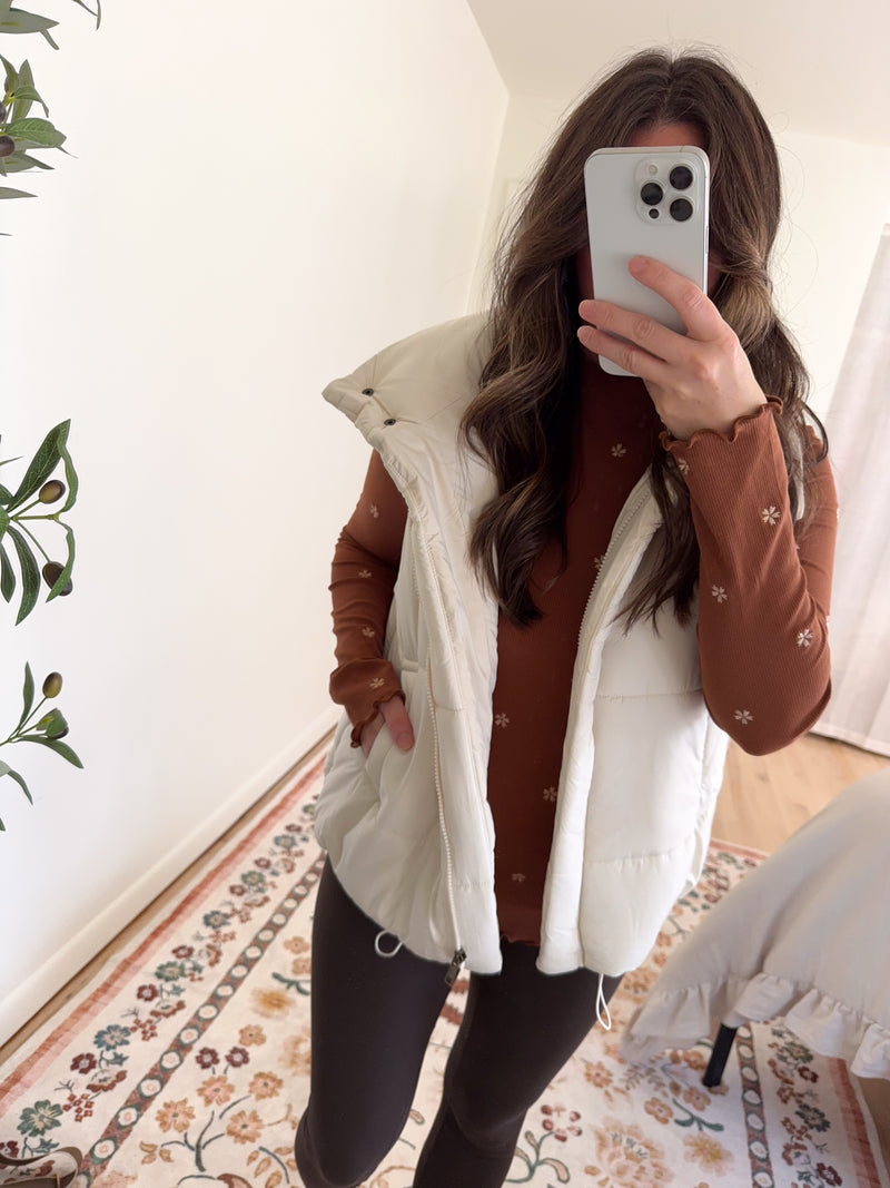 Emily Vest Cream