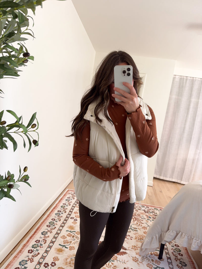 Emily Vest Cream