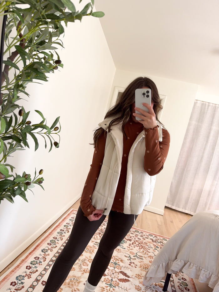 Emily Vest Cream