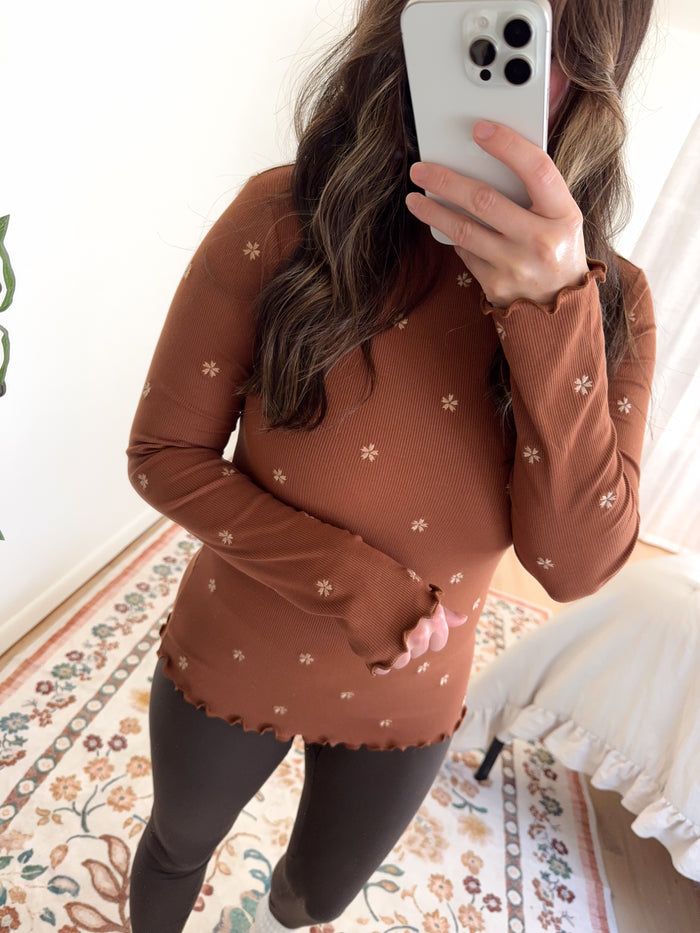 Tracey Top Caramel