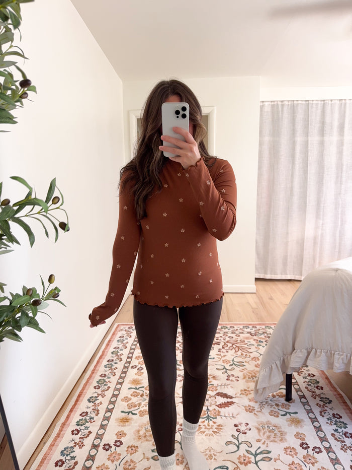 Tracey Top Caramel