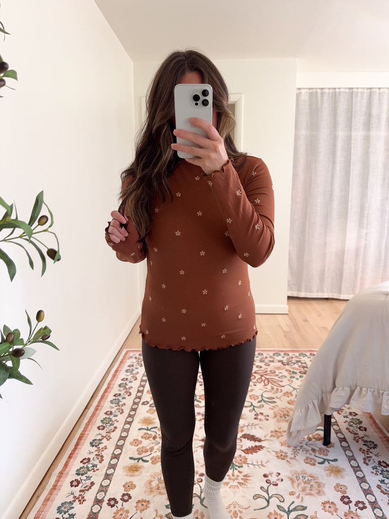 Tracey Top Caramel