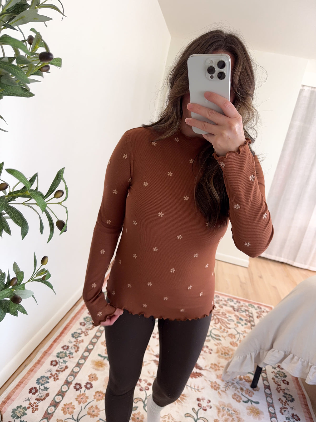 Tracey Top Caramel