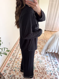 Mia Pajama Set Black