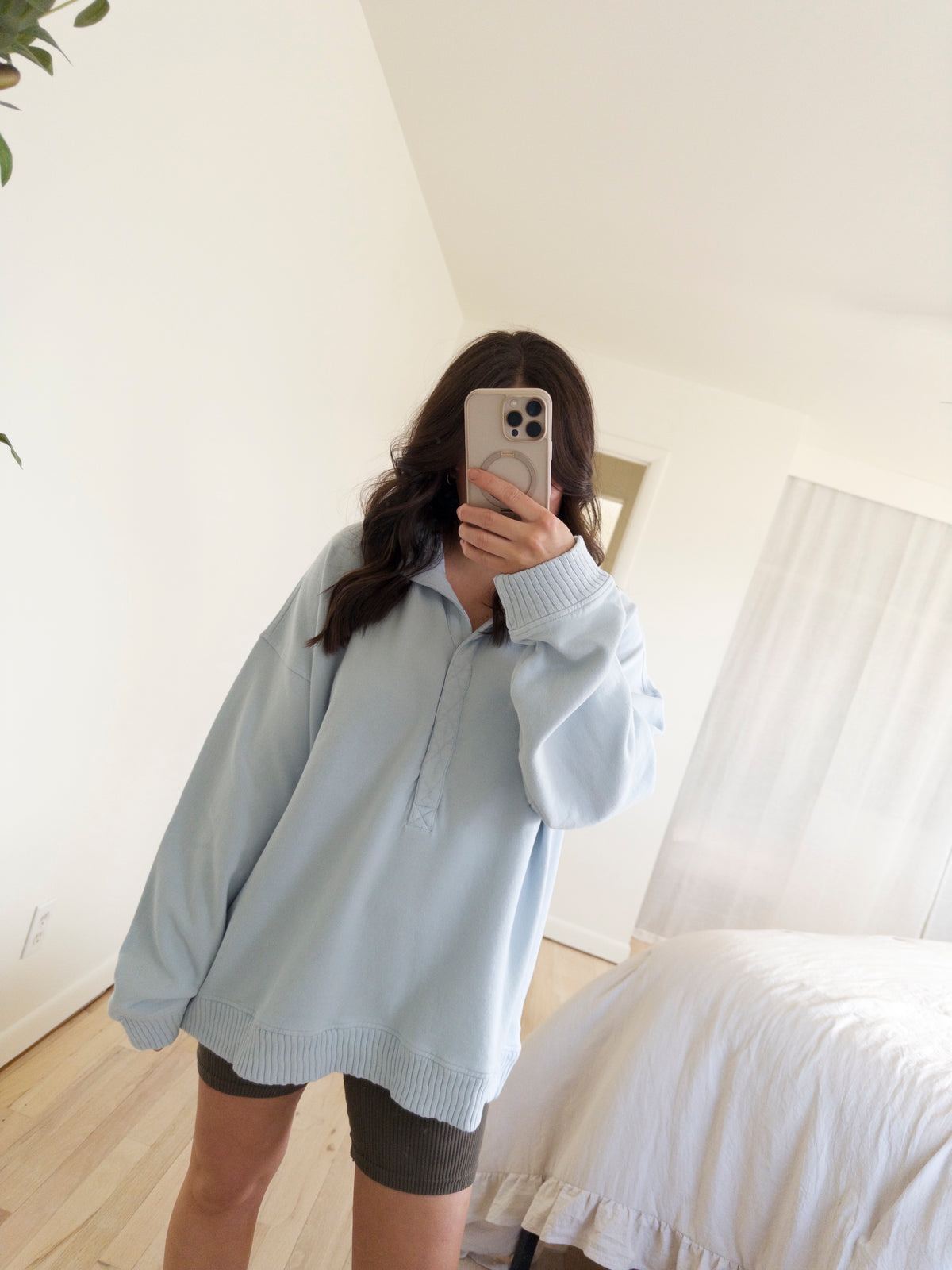 Claire Pullover Baby Blue