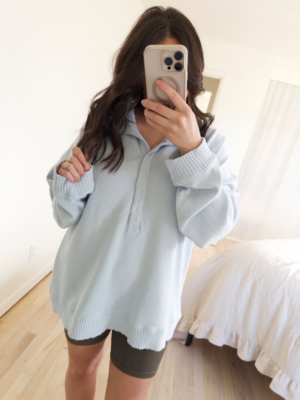 Claire Pullover Baby Blue