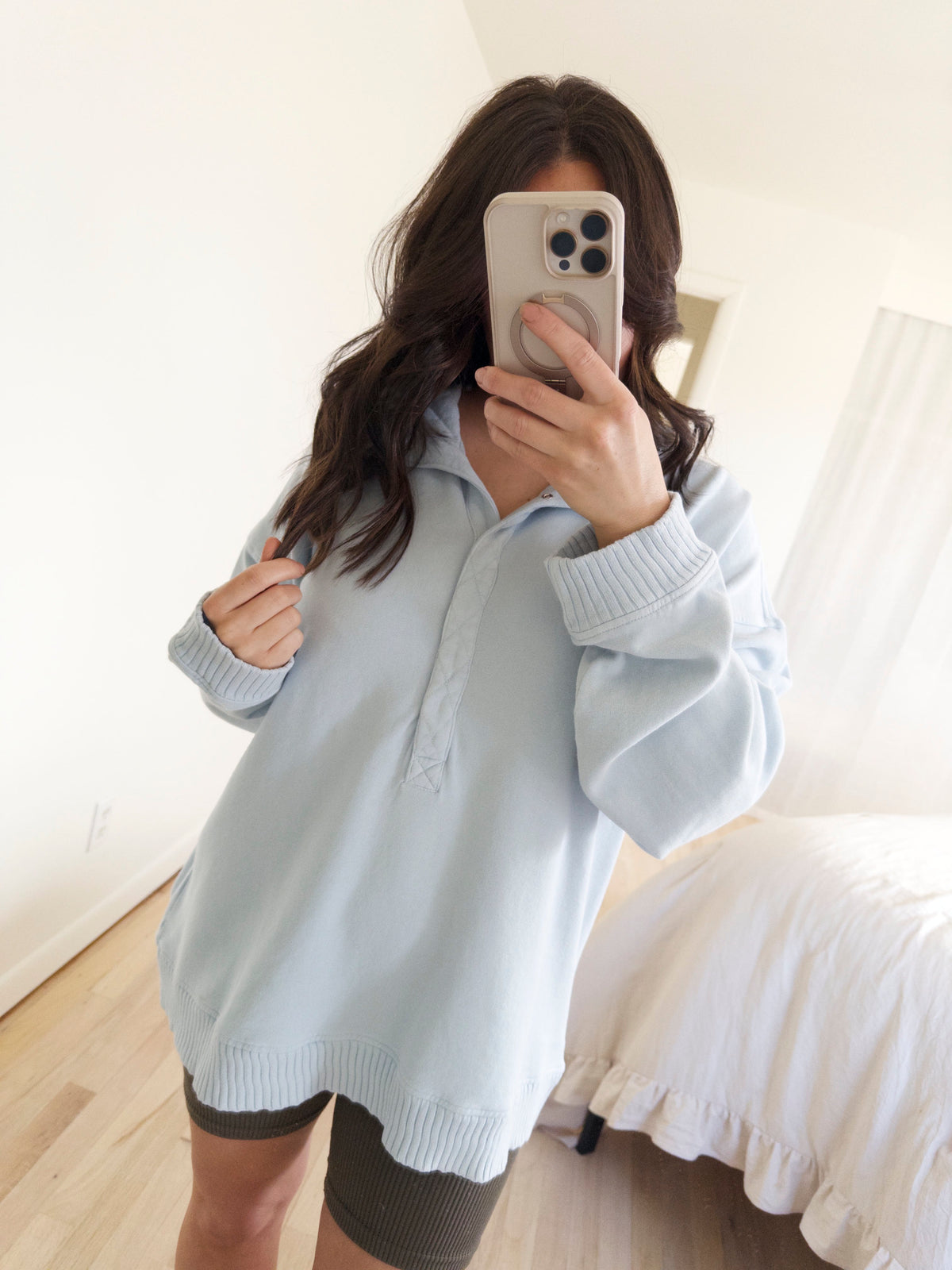 Claire Pullover Baby Blue