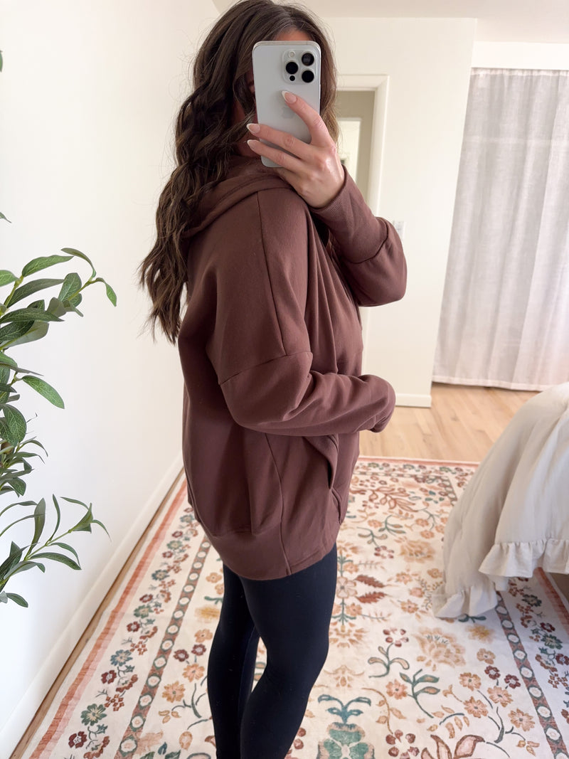 Jackie Pullover Brown