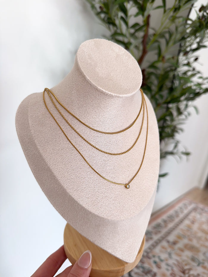 Josie Trilayer Necklace