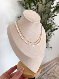 Clara Double Layered Necklace