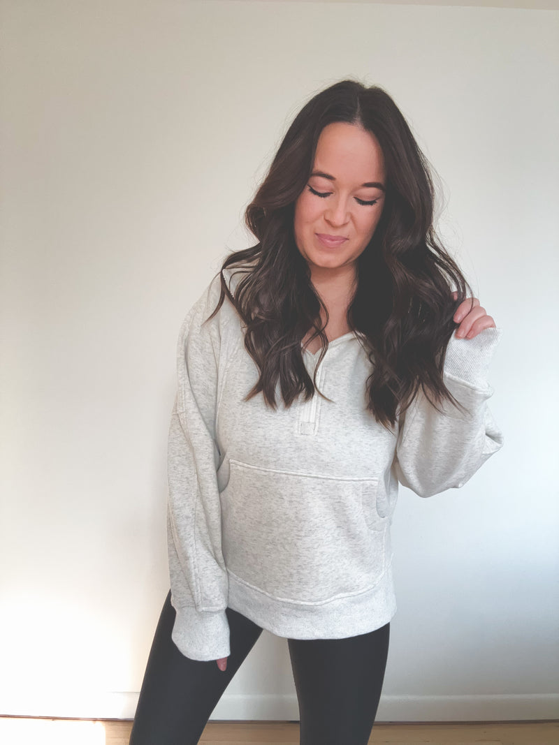 Kristin Pullover Heather Beige