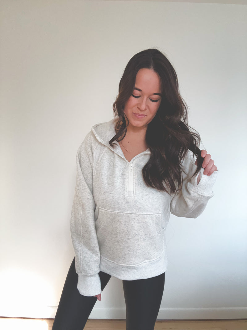 Kristin Pullover Heather Beige