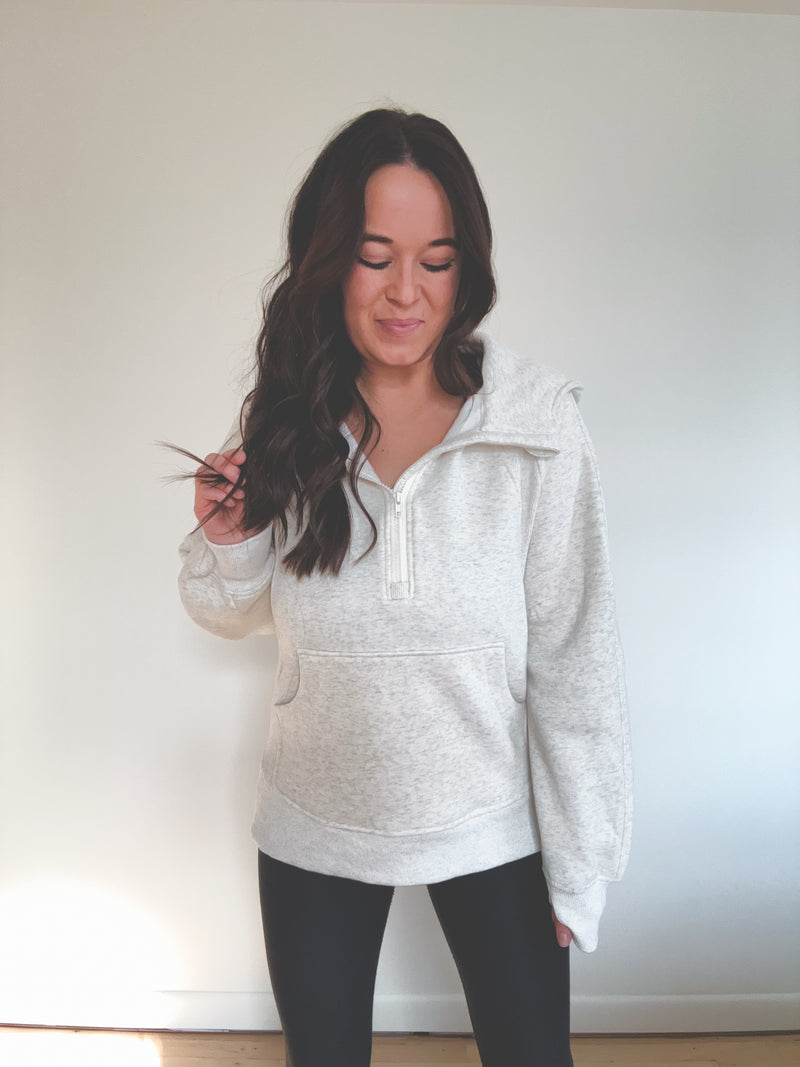 Kristin Pullover Heather Beige