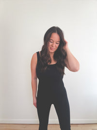 Cassidy Bodysuit Skinny Fit Black