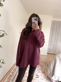 Kinsley Pullover Dark Cherry