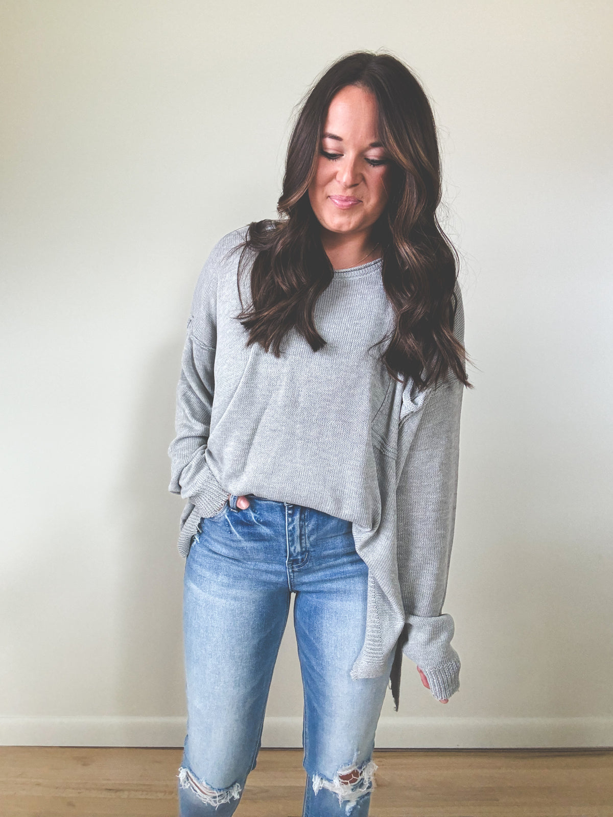 Chloe Sweater Grey